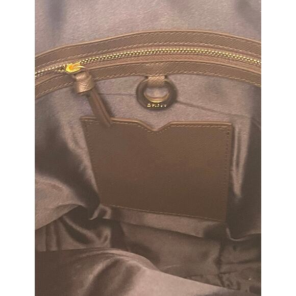 DKNY NEW teal leather shoulder bag with crossbody strap Gorgeous! - Picture 9 of 12